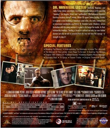 El Silencio de los Corderos 1 1991 ES EN